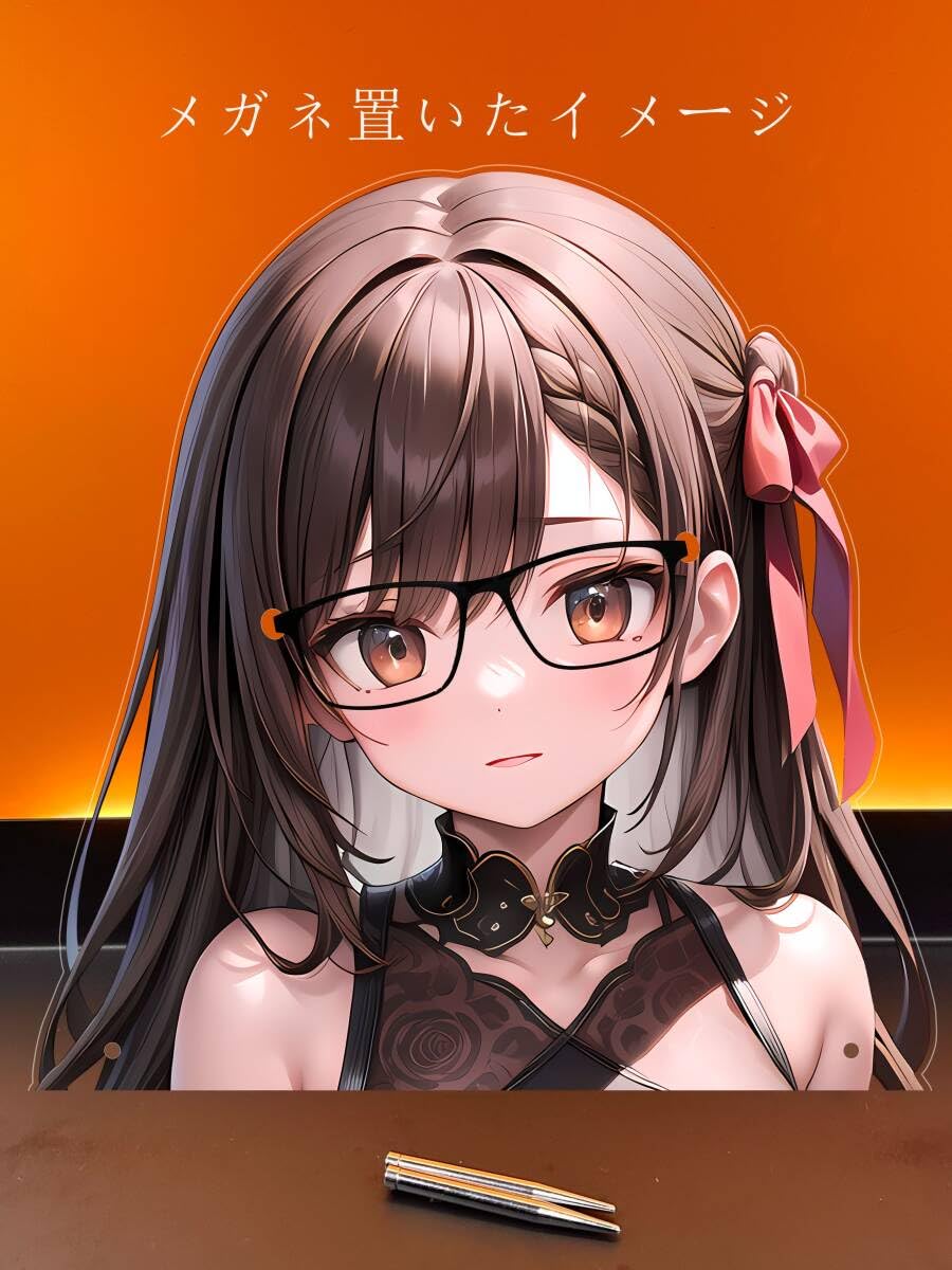 Amazon.co.jp: 水原千鶴 MJ201 BIGメガネ置き アクリルスタンド